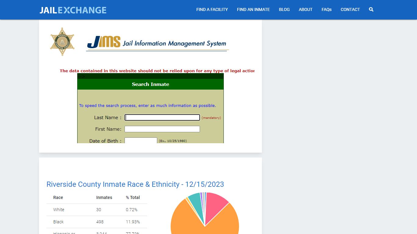 Cois M. Byrd Detention Center Inmate Search - Jail Exchange